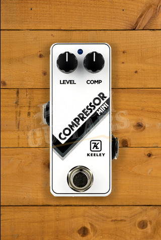 Keeley Compressor Mini LTD White Sustainer and Boost Pedal
