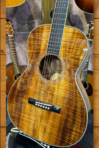 Bourgeois Guitars | Custom NAMM 2025 Figured Koa LDBO-12