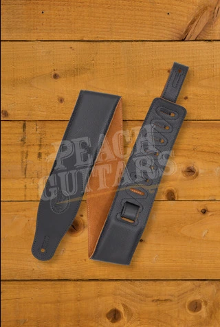 Levy's Cirro Series Guitar Strap - Black - 3"