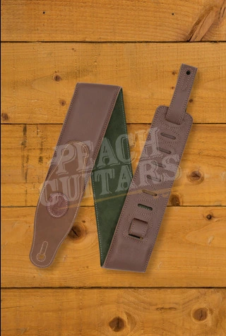 Levy's Cirro Series Guitar Strap - Brown - 3"