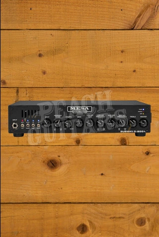 Mesa Boogie Subway D-800+ Bass Amplifier Head - 800W