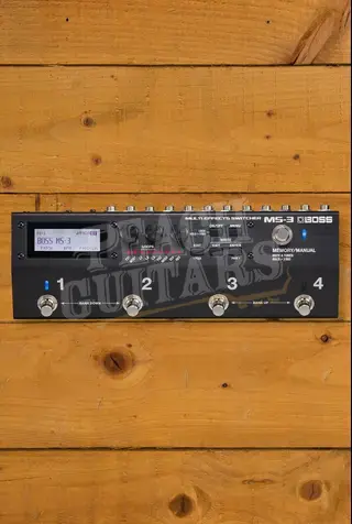 BOSS MS-3 Stereo Multi Effects Switcher Pedal