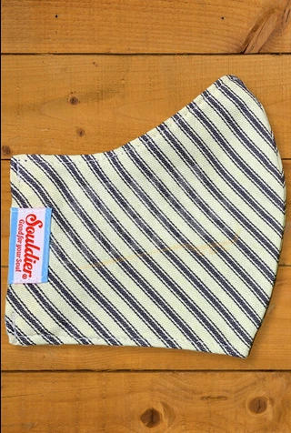 Souldier Face Mask - Pinstripe