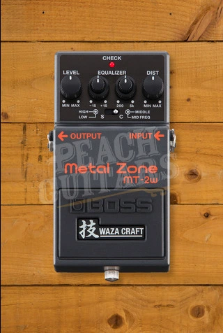 Boss Waza Craft MT-2W Metal Zone Pedal