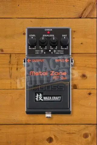 BOSS MT-2w - Waza Craft Metal Zone Pedal