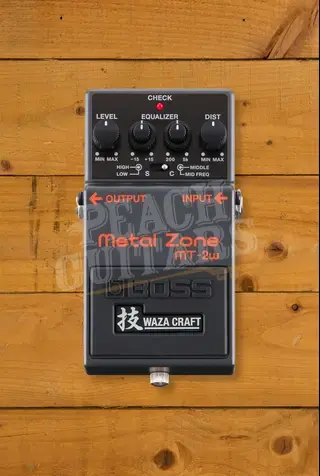 BOSS MT-2w Waza Craft Metal Zone Pedal