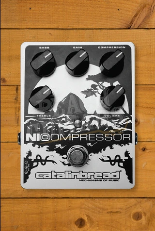 Catalinbread NiCompressor Loco Box Inspired Compressor Pedal - Soft Pearl