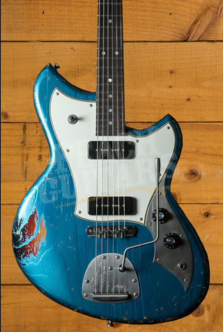 Novo Dealer Limited | Serus J - Lake Placid Blue over '64 3-Tone Sunburst