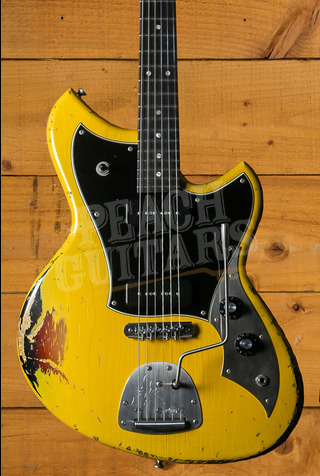 Novo Dealer Limited | Serus J - Vandalism Yellow over '64 3-Tone Sunburst