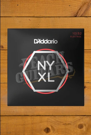 D'Addario NYXL1052 Nickel Wound Electric Guitar Strings - 10-52