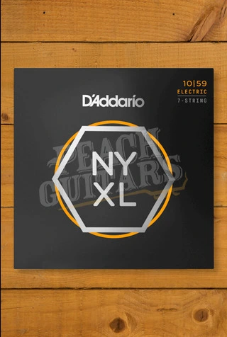 D'Addario NYXL1059 Nickel Wound 7-String Electric Guitar Strings - 10-59