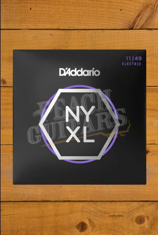 D'Addario NYXL1149 Nickel Wound Electric Guitar Strings - 11-49