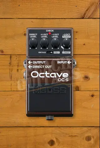 BOSS OC-5 Guitar & Bass Octave Pedal