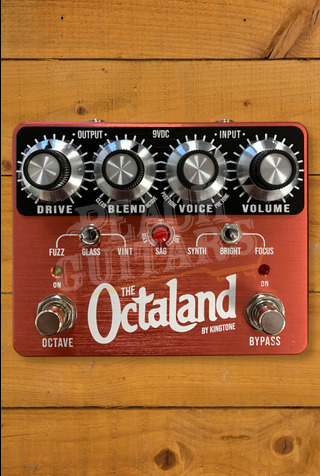 KingTone Guitar | The Octaland V3 - Red