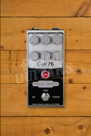 Origin Effects Compression Pedals | Cali76 Compact Deluxe - Inverted Black
