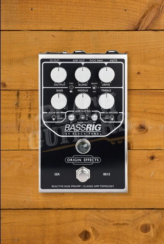 Origin Effects | BASSRIG 64 Black Panel