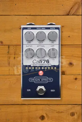 Origin Effects | Cali76 Bass Compressor - Fifteen Blue