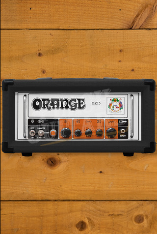 Orange Guitar Amps | OR15 Head - Black