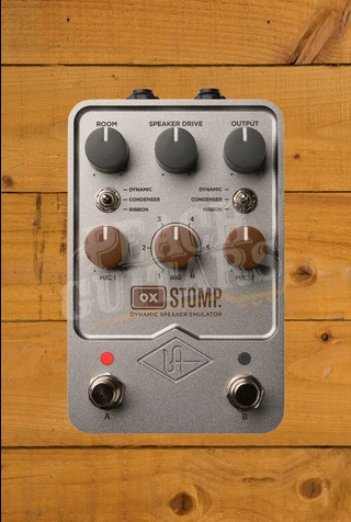 Universal Audio OX Stomp Dynamic Speaker Emulator Guitar Pedal