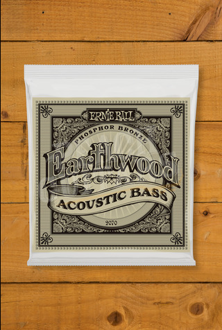 Ernie Ball Bass Strings | Earthwood Phosphor Bronze Acoustic Bass 45-95
