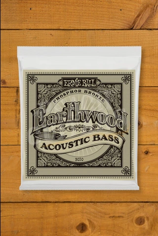 Ernie Ball Earthwood Phosphor Bronze Acoustic Bass Strings - 45-95