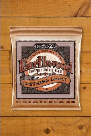 Ernie Ball Paradigm Phosphor Bronze 12-String Acoustic Guitar Strings - 9-46