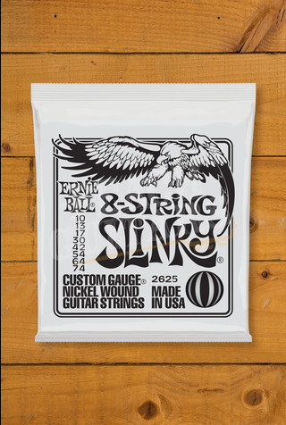 Ernie Ball Electric Strings | 8-String Slinky 10-74