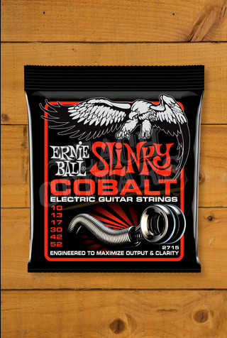 Ernie Ball Electric Strings | Cobalt Skinny Top Heavy Bottom Slinky 10-52
