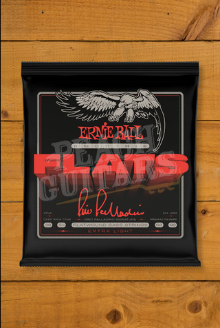 Ernie Ball Smoothie Flats Pino Palladino Signature Flatwound Bass Strings - Extra Light 38-98