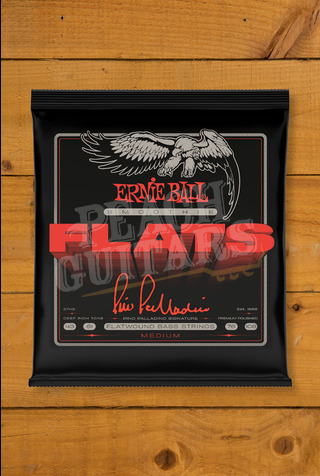 Ernie Ball Smoothie Flats Pino Palladino Signature Flatwound Bass Strings - Medium 43-108