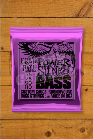 Ernie Ball Power Slinky Nickel Wound Bass Strings - Long Scale 55-110