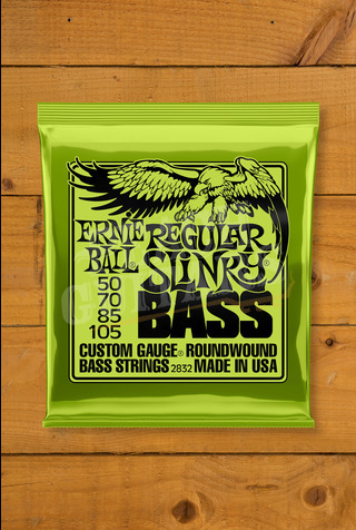 Ernie Ball Bass Strings | Regular Slinky Bass 50-105