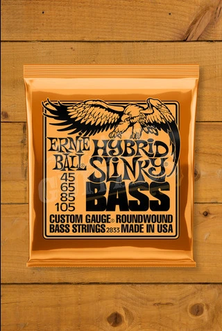 Ernie Ball Hybrid Slinky Nickel Wound Bass Strings - Long Scale 45-105