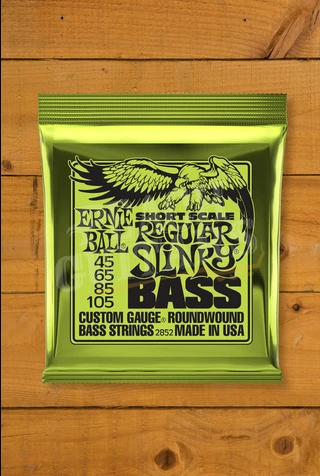 Ernie Ball Regular Slinky Nickel Wound Bass Strings - Short Scale 45-105
