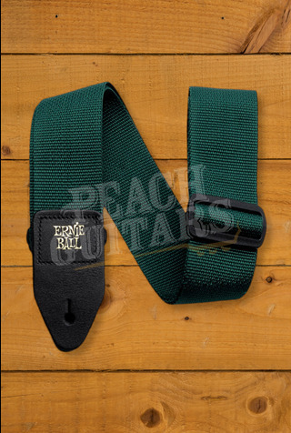 Ernie Ball Polypro Strap | Forest Green