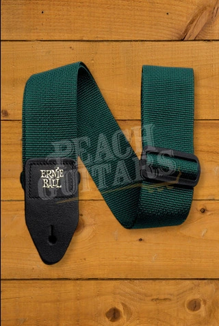 Ernie Ball Polypro Guitar Strap - Forest Green
