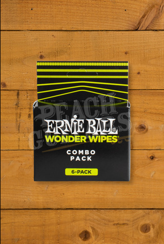 Ernie Ball Accessories | Wonder Wipes - Combo 6-Pack