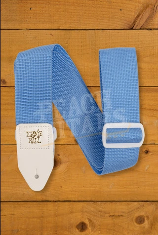 Ernie Ball Polypro Guitar Strap - Soft Blue