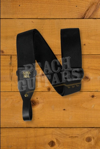 Ernie Ball Polypro Acoustic Guitar Strap - Black