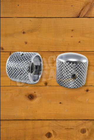 Ernie Ball Accessories | Tele-Style Knobs - Chrome Plated Brass