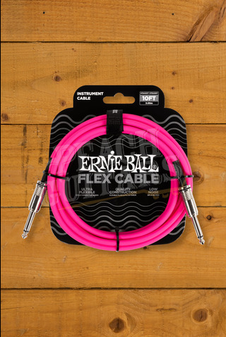 Ernie Ball Accessories | Flex Cable - Pink 10ft