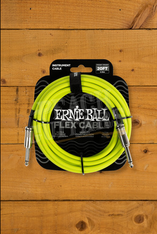 Ernie Ball Accessories | Flex Cable - Green 20ft