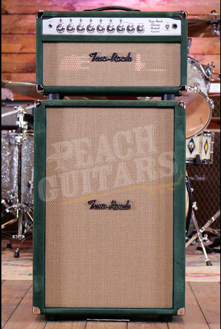 Two-Rock Classic Reverb Signature 100 Watt Head & 2x12 - Forest Green Suede