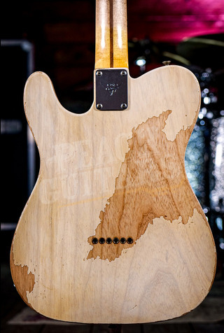Fender Custom Shop '51 Loaded CuNiFe Tele David Brown Masterbuilt Heavy Relic Aged White Blonde