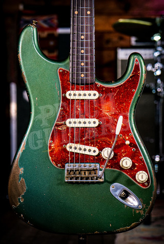 Fender Custom Shop Dale Wilson Masterbuilt 59 Stratocaster Relic Sherwood Metallic