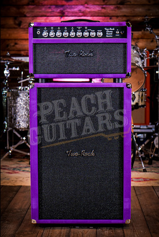 Two Rock Classic Reverb Signature 100 Watt Head & 2x12 Cab - Purple Suede