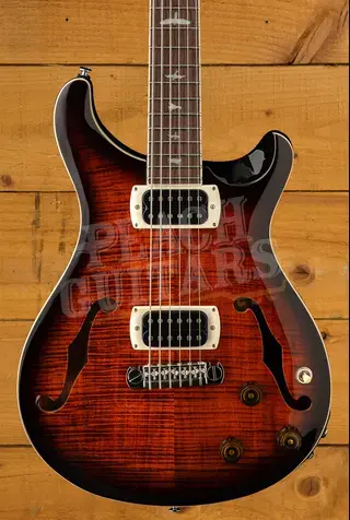 PRS SE Signature | Ed Sheeran Hollowbody I Baritone - Orange Tiger Smokeburst
