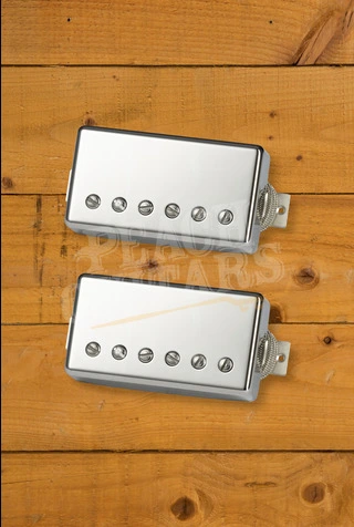 Gibson Greenybucker Humbucker Pickup Set - Double Black - Nickel Cover