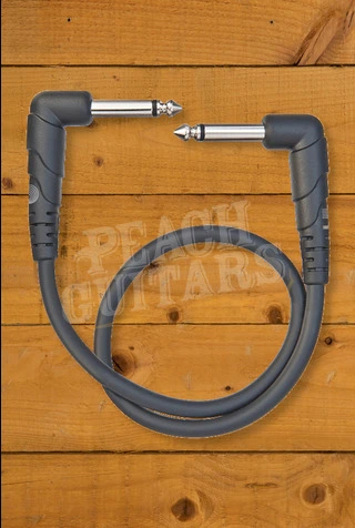 D'Addario 30cm Angled Classic Patch Cable