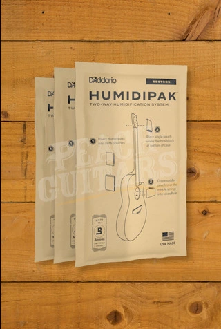 D'Addario PW-HPRP-03 3-Pack Humidipak Restore Replacements